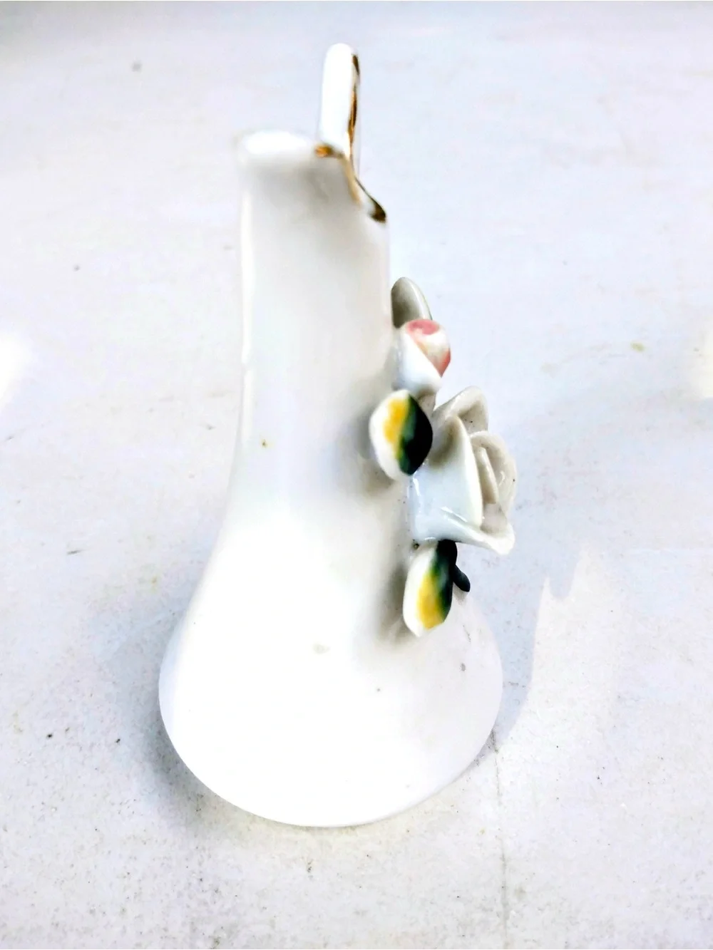 Vintage Miniature Porcelain Vase Made In Japan Hand Painted 3.5